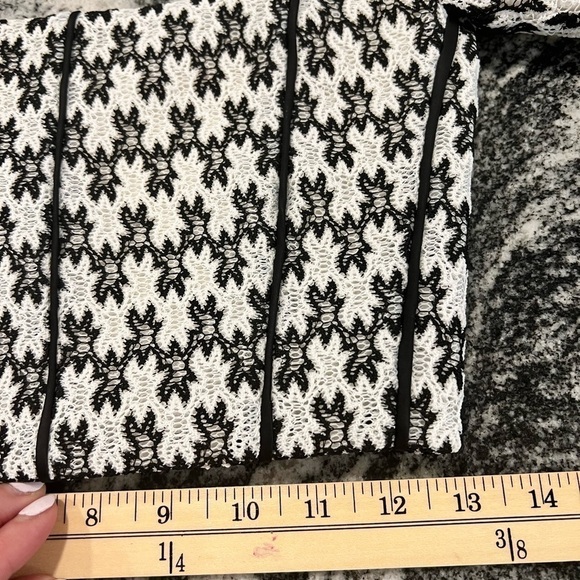 MAJE white and black cropped corset top - Picture 12 of 13